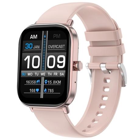 Fire-Boltt Ninja Pro Max Ultra Smartwatch , 5.10 cm (2.01 inch) HD Display, Bluetooth Calling , Upto 8 Days Battery, 123 Sports Modes, Built-in Speaker & Mic, IP68 Water Resistant, AI Voice Assistant (Pink Gold)-0