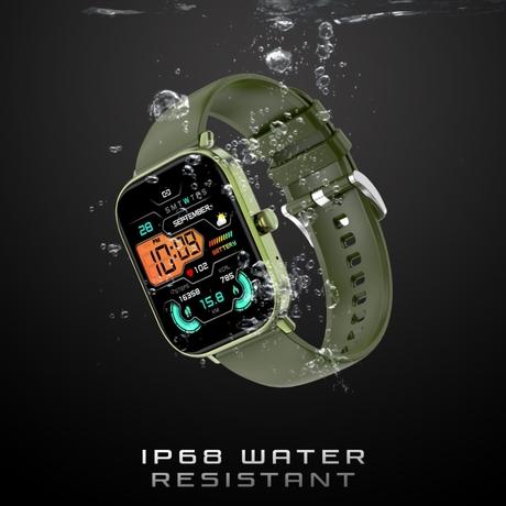 Fire-Boltt Ninja Pro Max Ultra Smartwatch , 5.10 cm (2.01 inch) HD Display, Bluetooth Calling , Upto 8 Days Battery, 123 Sports Modes, Built-in Speaker & Mic, IP68 Water Resistant, AI Voice Assistant (Olive Green)-7