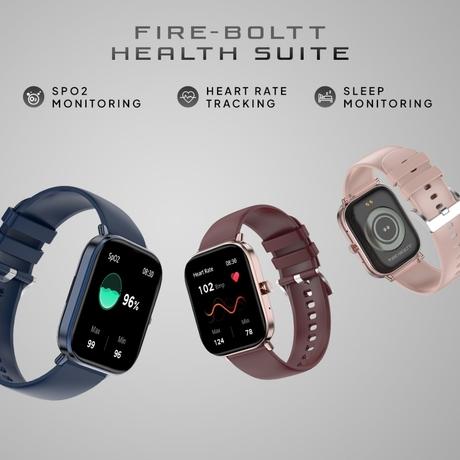 Fire-Boltt Ninja Pro Max Ultra Smartwatch , 5.10 cm (2.01 inch) HD Display, Bluetooth Calling , Upto 8 Days Battery, 123 Sports Modes, Built-in Speaker & Mic, IP68 Water Resistant, AI Voice Assistant (Rose Gold)-6