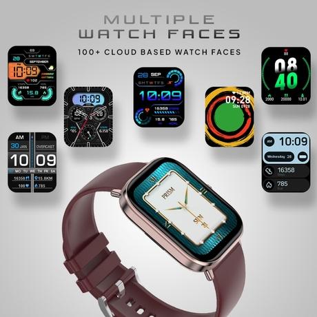 Fire-Boltt Ninja Pro Max Ultra Smartwatch , 5.10 cm (2.01 inch) HD Display, Bluetooth Calling , Upto 8 Days Battery, 123 Sports Modes, Built-in Speaker & Mic, IP68 Water Resistant, AI Voice Assistant (Rose Gold)-9