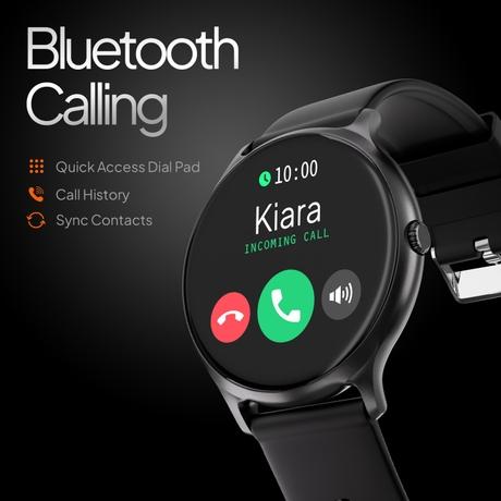 Fire-Boltt Phoenix Pro Smartwatch, 3.53 cm (1.39 inch) HD Display, Bluetooth Calling, Upto 7 Days Battery, 120+ Sports Modes, In-Built Games, IP67 Water Resistant, AI Voice Assistant (Black)-2