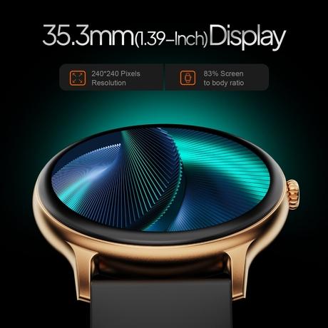 Fire-Boltt Phoenix Pro Smartwatch, 3.53 cm (1.39 inch) HD Display, Bluetooth Calling, Upto 7 Days Battery, 120+ Sports Modes, In-Built Games, IP67 Water Resistant, AI Voice Assistant (Gold Black)-2