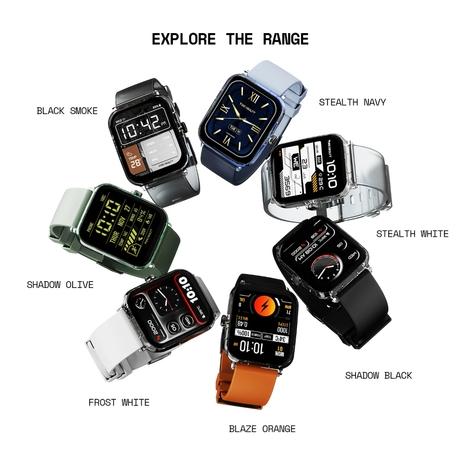 Fire-Boltt Ninja Phantom Smart Watch 46.4 mm (1.83 inch) Display, Transparent Clear Body Design, Bluetooth Calling, 120+ Sports Modes, Voice Assistant, AI Outfit Watch Face Smartwatch for Men & Women (Stealth White)-11