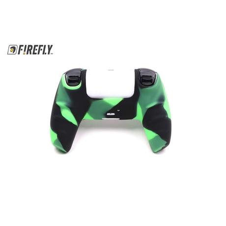 Firefly Silicone Cover for PS5 Controller, Emerald Marble-2