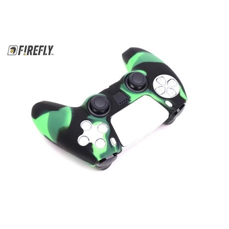 Firefly Silicone Cover for PS5 Controller, Emerald Marble-4