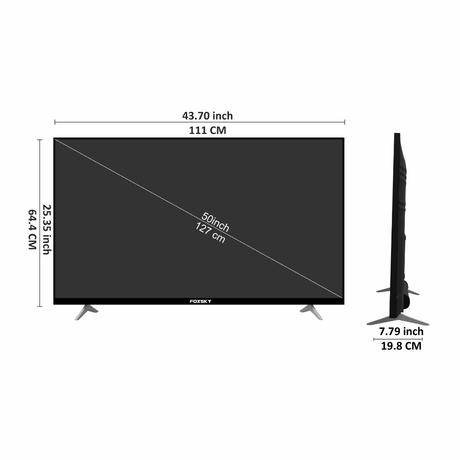Foxsky 127 cm (50 inch) FHD Smart LED TV, 50FSVS-3
