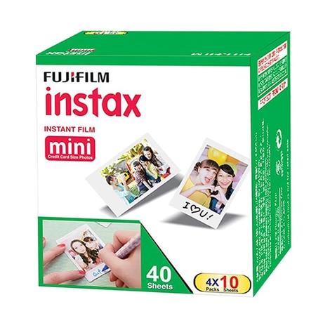 Fujifilm Instax Mini Instant Film for Fuji Instant Cameras, Glossy 4 x 10 Sheets-0