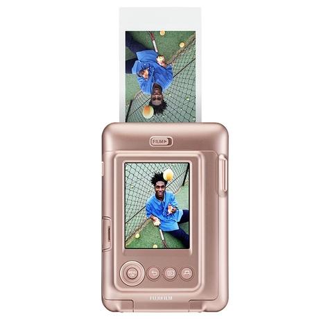 Fujifilm Instax Liplay Plus Instant Camera Kit, Blush Gold-3