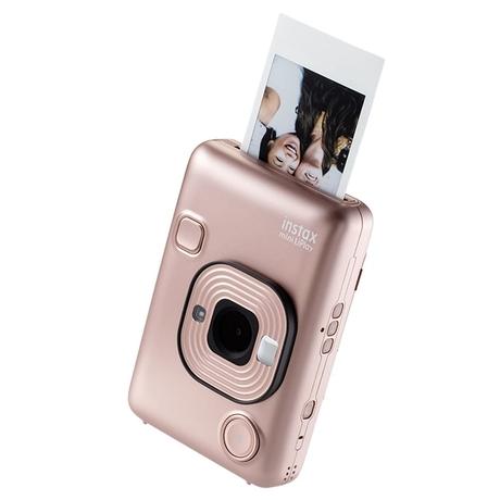 Fujifilm Instax Liplay Plus Instant Camera Kit, Blush Gold-4