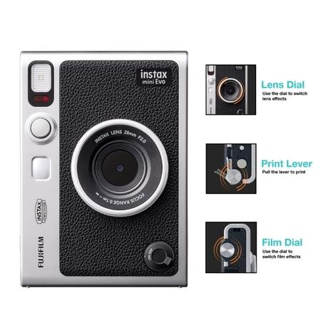 Fujifilm Mini Evo Premium Edition Box 20 shots, Gray Stone-1