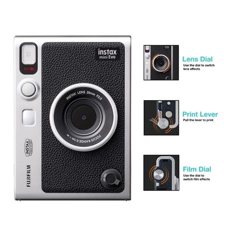 Fujifilm Mini Evo Premium Edition Box 20 shots, Gray Stone-1