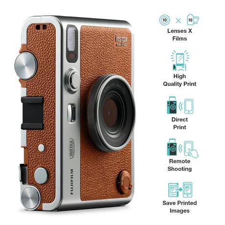 Fujifilm Mini Evo Premium Edition Box Camera, Brown-1
