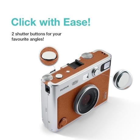 Fujifilm Mini Evo Premium Edition Box Camera, Brown-4