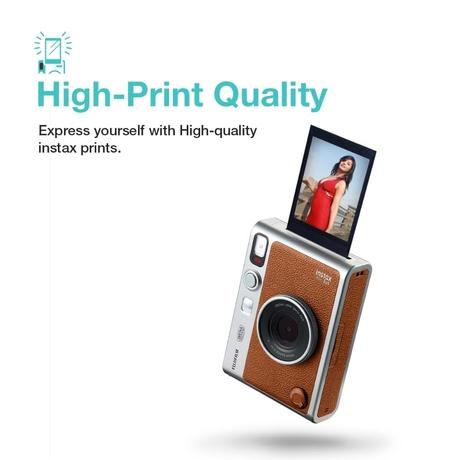 Fujifilm Mini Evo Premium Edition Box Camera, Brown-5