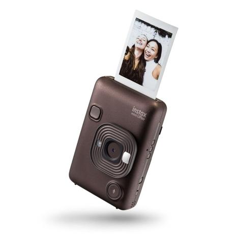 Fujifilm Instax Mini LiPlay Plus Instant Camera, Bronze-0
