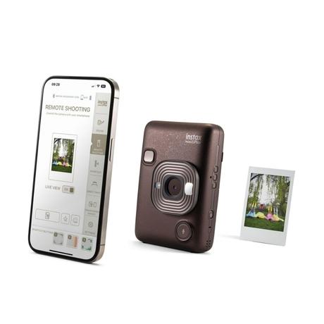 Fujifilm Instax Mini LiPlay Plus Instant Camera, Bronze-5