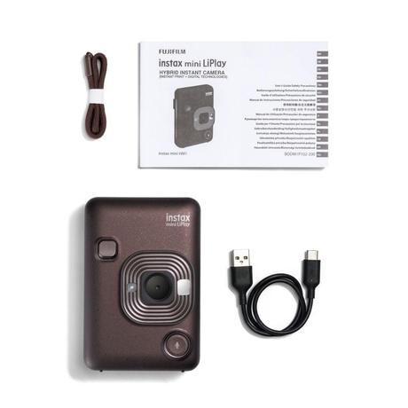 Fujifilm Instax Mini LiPlay Plus Instant Camera, Bronze-6