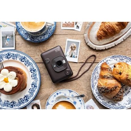 Fujifilm Instax Mini LiPlay Plus Instant Camera, Bronze-7