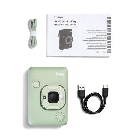 Fujifilm Instax Mini LiPlay Plus Instant Camera, Green-6