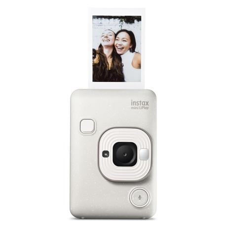 Fujifilm Instax Mini LiPlay Plus Instant Camera, White-1