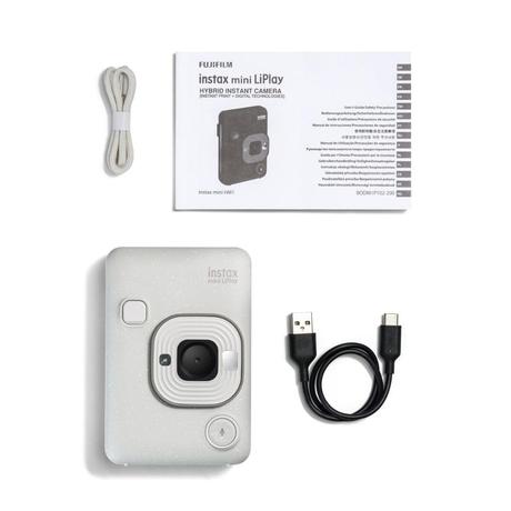 Fujifilm Instax Mini LiPlay Plus Instant Camera, White-4