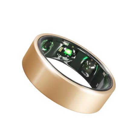 Gabit Smart Ring, Sleep, Fitness, Nutrition, Stress, First Sizing Kit, 7+ Day Battery, AI Health Coach, 30+ Workout Modes, VO2 Max, Health Tracker, Titanium, Rose Gold, Size - 14-1