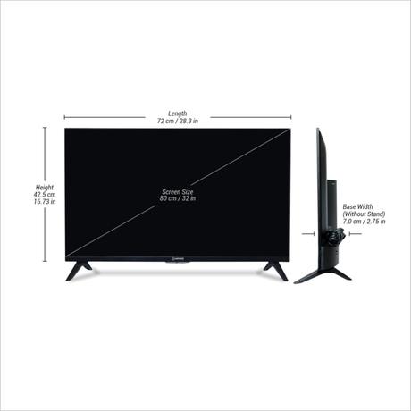 Gangnam 80 cm (32 inches) HD LED Google TV, LEDGTVGG3241HD36-EK-4