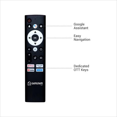 Gangnam 80 cm (32 inches) HD LED Google TV, LEDGTVGG3241HD36-EK-7