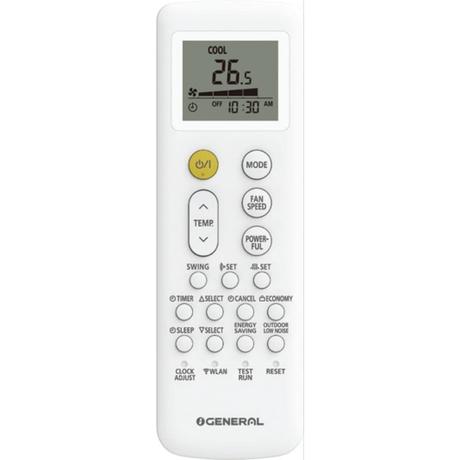 General 2 Ton 5 Star Inverter Split AC, ASGG24CGAA-B-1