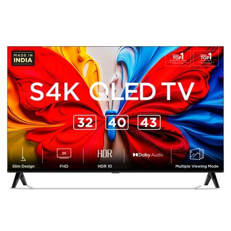 TCL 81.28 cm (32 inch) Full HD QLED Google TV, 32S5K TCL 81.28 cm (32 inch) Full HD QLED Google TV, 32S5K