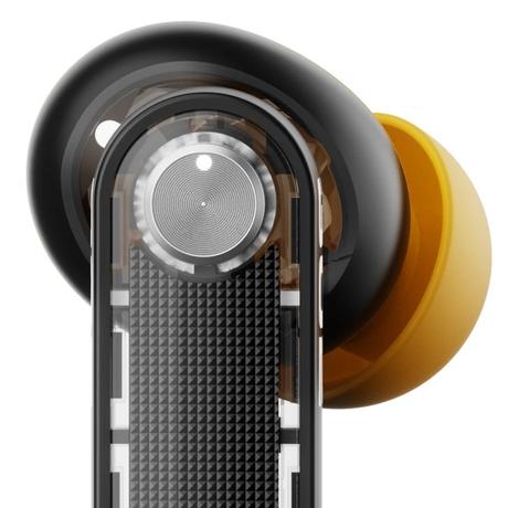 GOBOULT Mustang Sprint ANC Best TWS Earbuds with official Mustang Partnership 60 hours playtime, 32 dB ANC & 45 ms Low Latency Gaming, Turbo Yellow-1