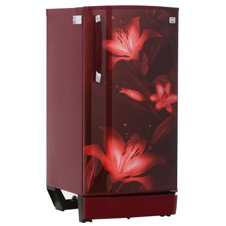 Godrej Edge 180 L Direct Cool Single Door Refrigerator, Berry Wine, RD EDGE 205A THF BR WN Non Base drawer-1