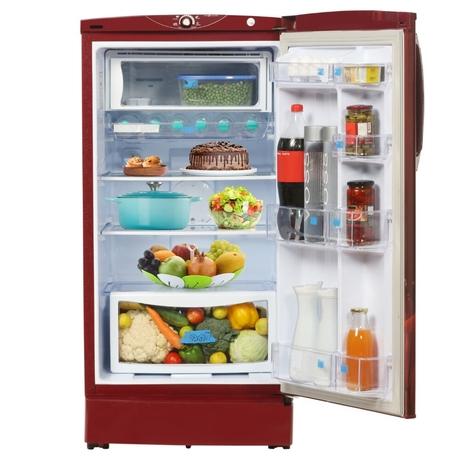 Godrej Edge 180 L Direct Cool Single Door Refrigerator, Berry Wine, RD EDGE 205A THF BR WN Non Base drawer-2