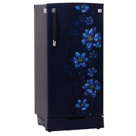 Godrej Edge 180 Litres 1 Star Direct Cool Single Door Refrigerator, Berry Blue, Rd Edge 205A THF BR BL, Non Base drawer model-1