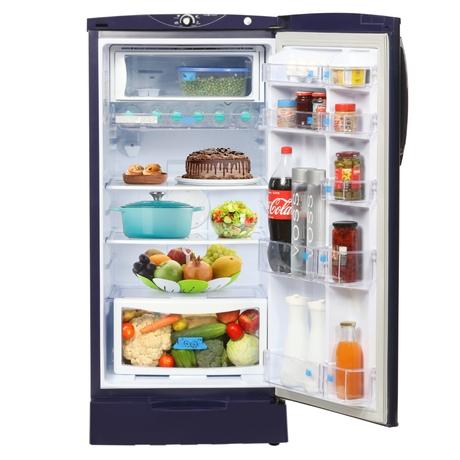 Godrej Edge 180 Litres 1 Star Direct Cool Single Door Refrigerator, Berry Blue, Rd Edge 205A THF BR BL, Non Base drawer model-3