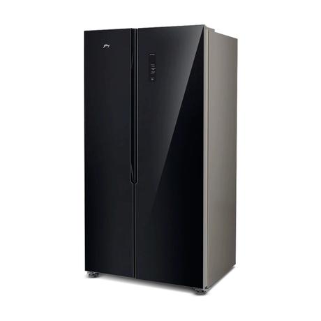 Godrej 600 L 3 Star Side by Side Refrigerator, Opera Black-5