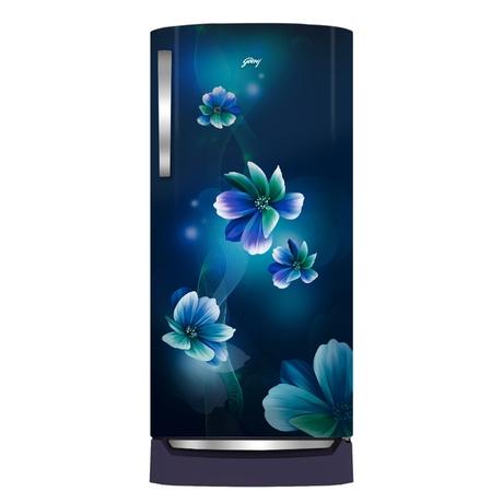 Godrej 207 L 5 Star Direct Cool Single Door Refrigerator, Daisy Blue, 230EN TDI DY BL-0