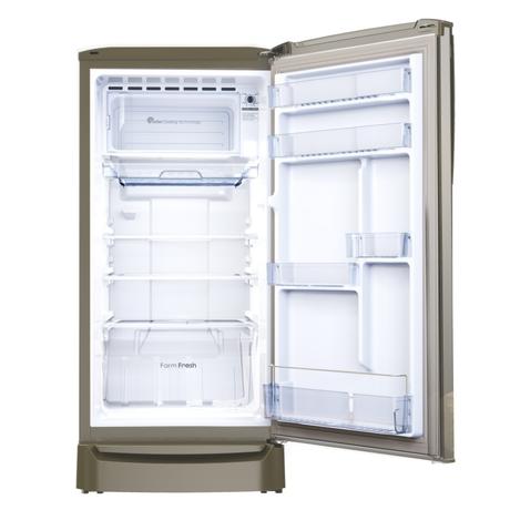 Godrej 183 L 2 Star Direct Cool Refrigerator with Advanced Capillary Technology, Steel Glow, ERIOPLS 205BNTDF-2
