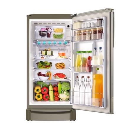 Godrej 183 L 2 Star Direct Cool Refrigerator with Advanced Capillary Technology, Steel Glow, ERIOPLS 205BNTDF-3