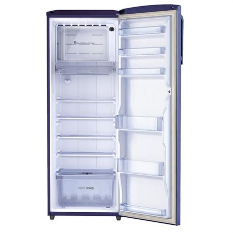 Godrej EMARVEL 268 L 3 Star Direct Cool Refrigerator with Advanced Inverter Technology, Fuse Blue, 290CNTHI FU BL-2