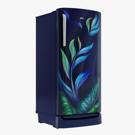 Godrej 184L 3 Star Direct Cool Single Door Refrigerator, Eon Marvel 207CN TDF, Fuse Blue-1