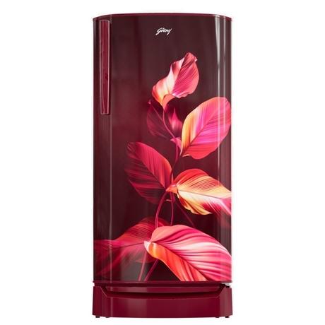 Godrej ERIOPLS 183 L 2 Star Direct Cool Refrigerator with Advanced Capillary Technology, Sea Wine, 205BN THF SE WN-0
