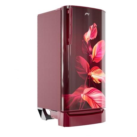 Godrej ERIOPLS 183 L 2 Star Direct Cool Refrigerator with Advanced Capillary Technology, Sea Wine, 205BN THF SE WN-1