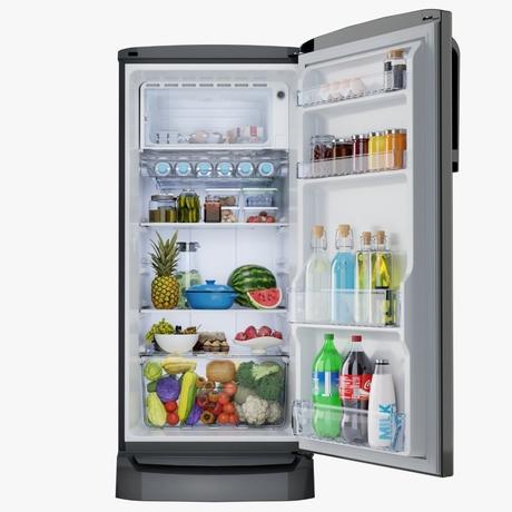 Godrej Eon Marvel 184 L 3 Star Direct Cool Single Door Refrigerator, Fossil Steel, 207CN TDF FS ST-1