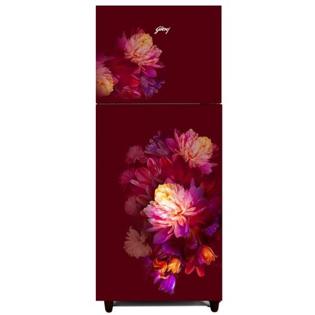 Godrej ALPHA 238 L 2 Star Frost Free Refrigerator with DC Inverter Technology, Bella Wine, 270BN RI BA WN-0