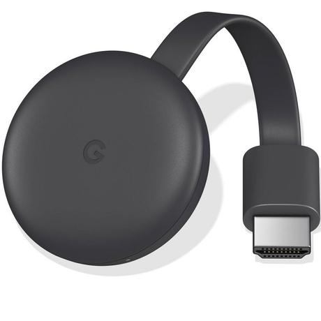 Google Chromecast 3 Media Streaming Device, Black-0