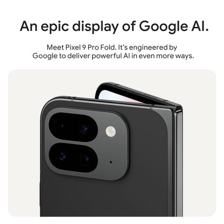 Buy Google Pixel 9 Pro Fold 256 GB, 16 GB RAM, Obsidian, Mobile