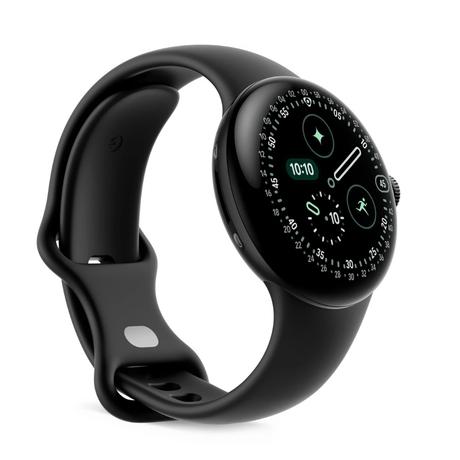 Google Pixel Watch 4 41 mm Smart Watch with Matte Black Active Band-2