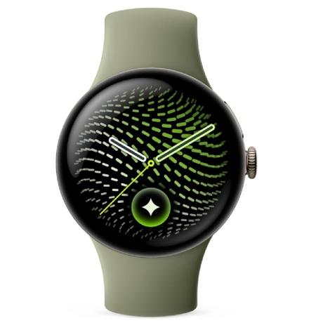Google Pixel Watch 5 45 mm Smartwatch, Olive-0