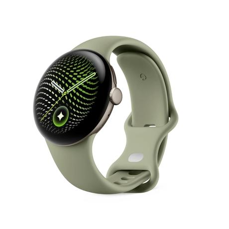 Google Pixel Watch 5 45 mm Smartwatch, Olive-2